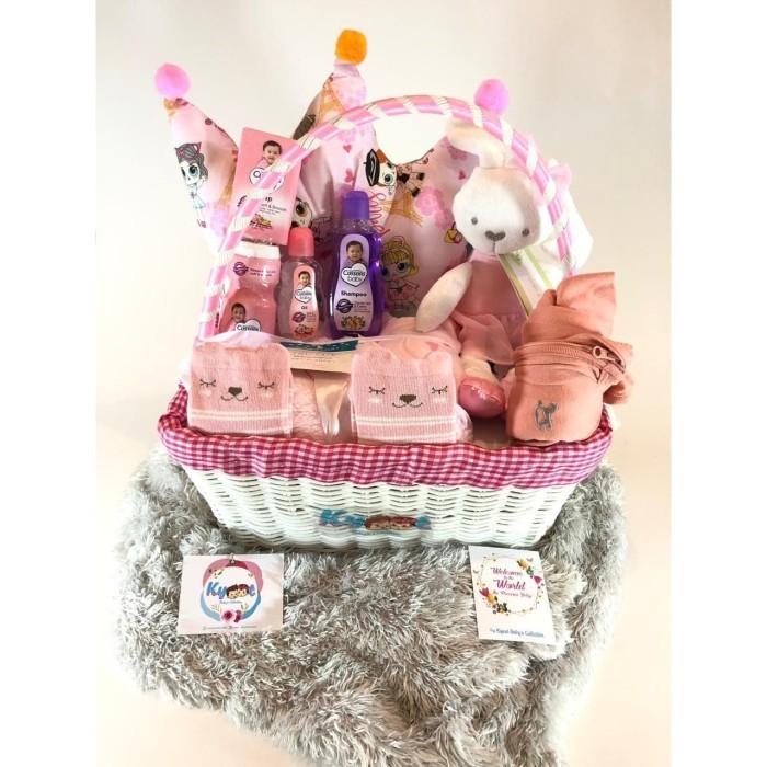 

Kyoot/Hampers Baby/Kado Bayi Lahiran/ Kado Bayi Cewe/Parcel Baby