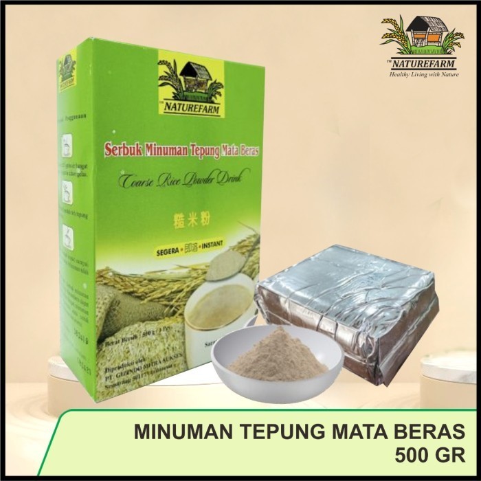 

Numan Tepung Mata Beras Nature Farm (Naturefarm) - 500 Gram