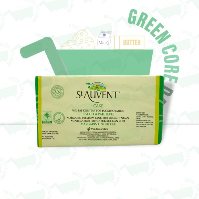 

Uned Butter St Auvent 1 Kg Beium
