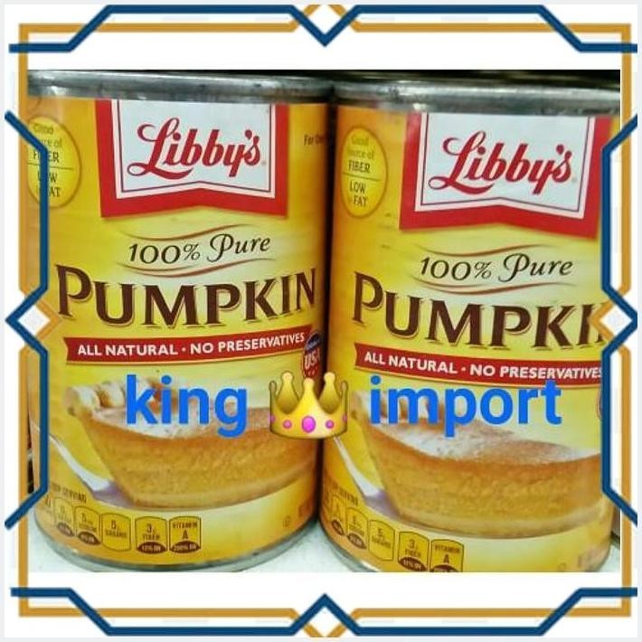 

[KGP] LIBBYS 100% PURE PUMPKIN 425GR / LABU