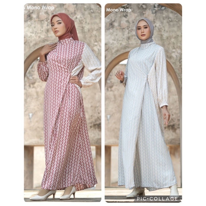 Deenay Lailaa Maxi Dress Mono Wrap - Dress Deenay