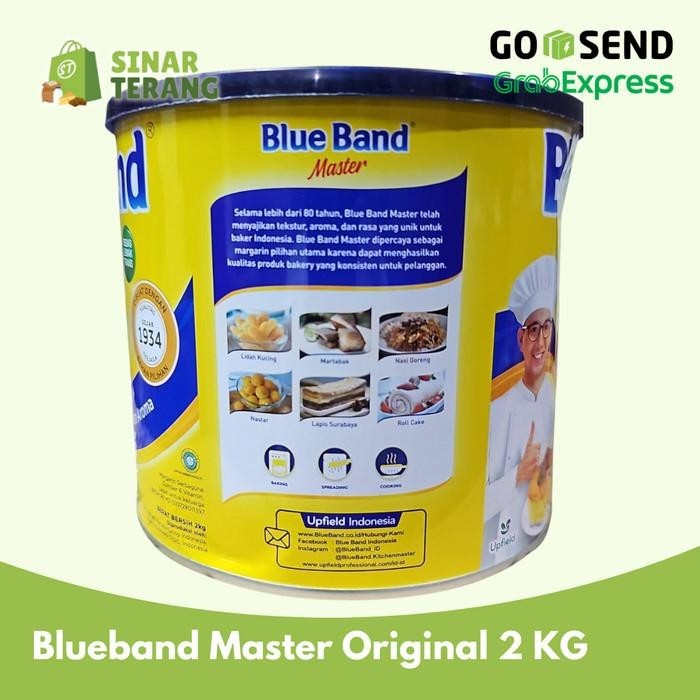 

Mentega Blueband Master Original 2 Kg Margarine Kaleng Serbaguna Grosi