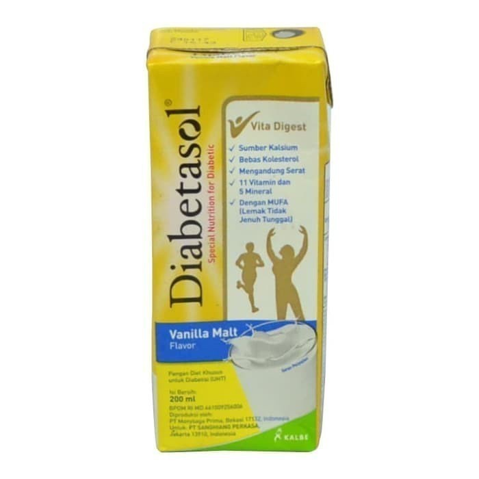 Diabetasol Uht Vanilla Malt 200Ml