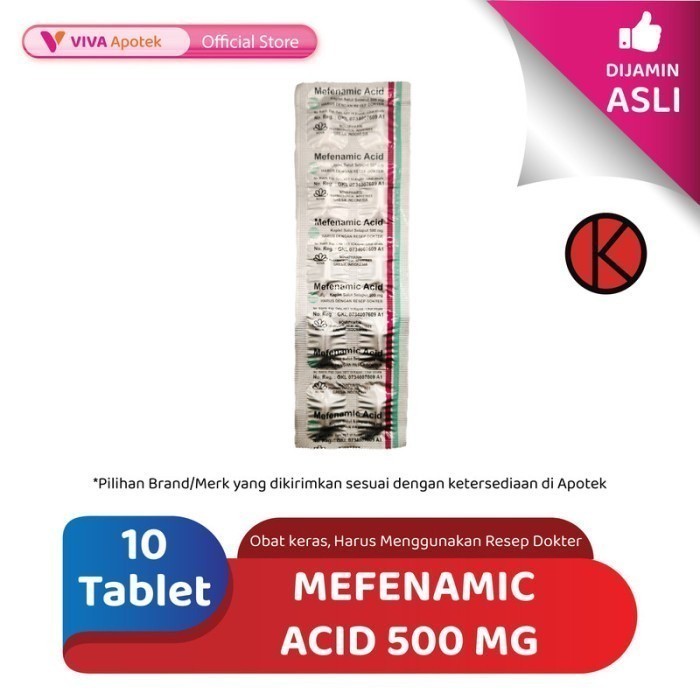 Mefenamic Acid 500 mg (10 Tablet)