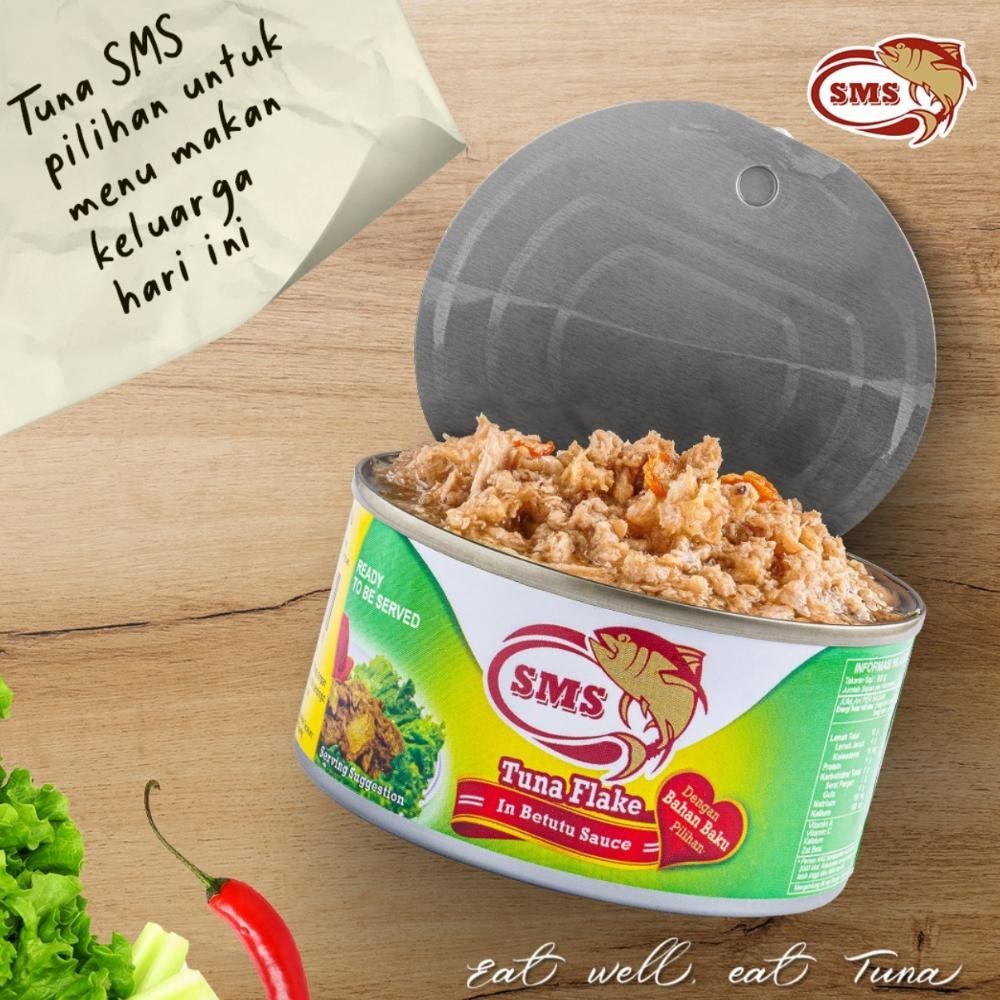 

Promo Sms Tuna Kaleng Flake Dalam Bumbu Betutu 180Gr Asli
