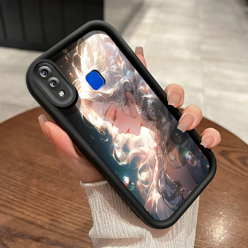 Casing Hp VIVO Y95 Y93 Y93s Y91 Y91i Case hp sarung Casing pola kartun silikon Kesing kerangka lunak