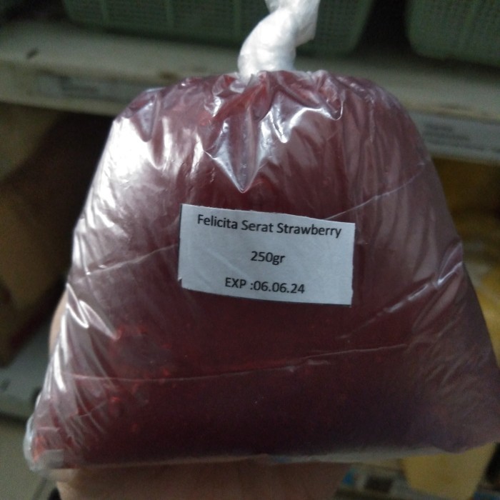 

Ready oke] Selai Strawberry Serat Felicita ( 250gr )