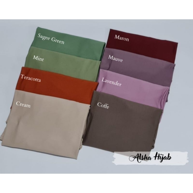 QPI JILBAB SIMPLE BERGO SIRIA WANDA XL ORI ALSHA COLLECTION LR6