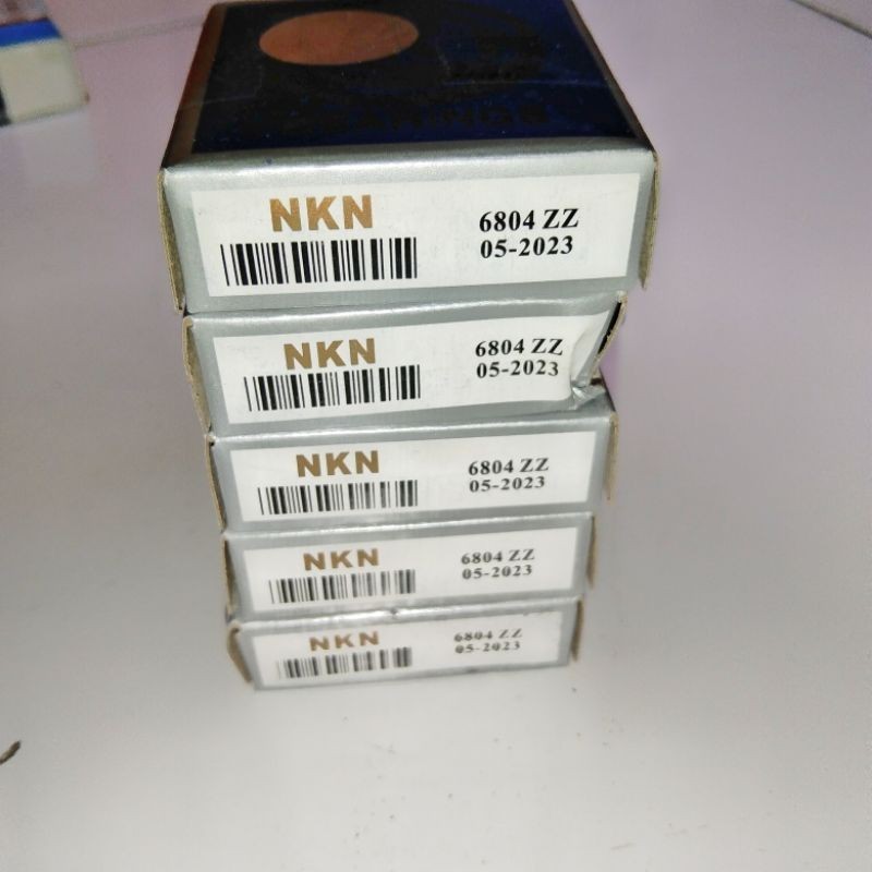 BEARING KLAKER LAKER 6804 NKN ZZ TUTUP BESI