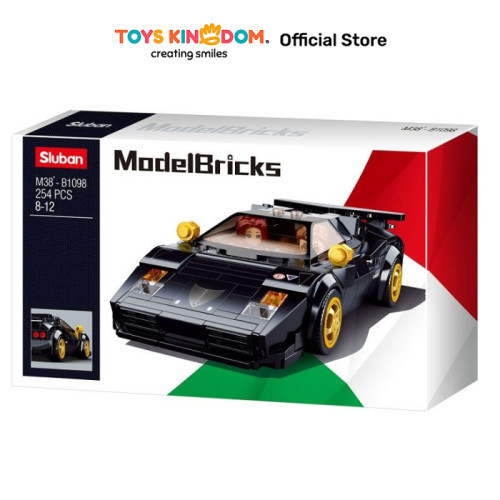 Sluban Model Bricks French Sport Car