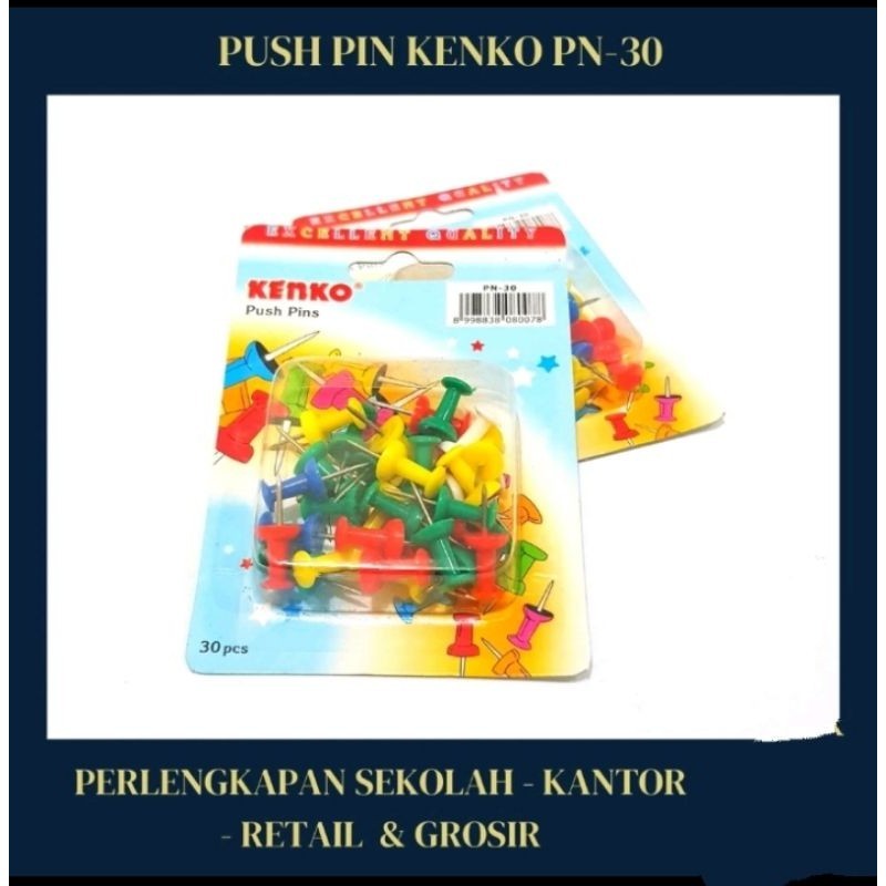 

PUSH PIN WARNA WARNI