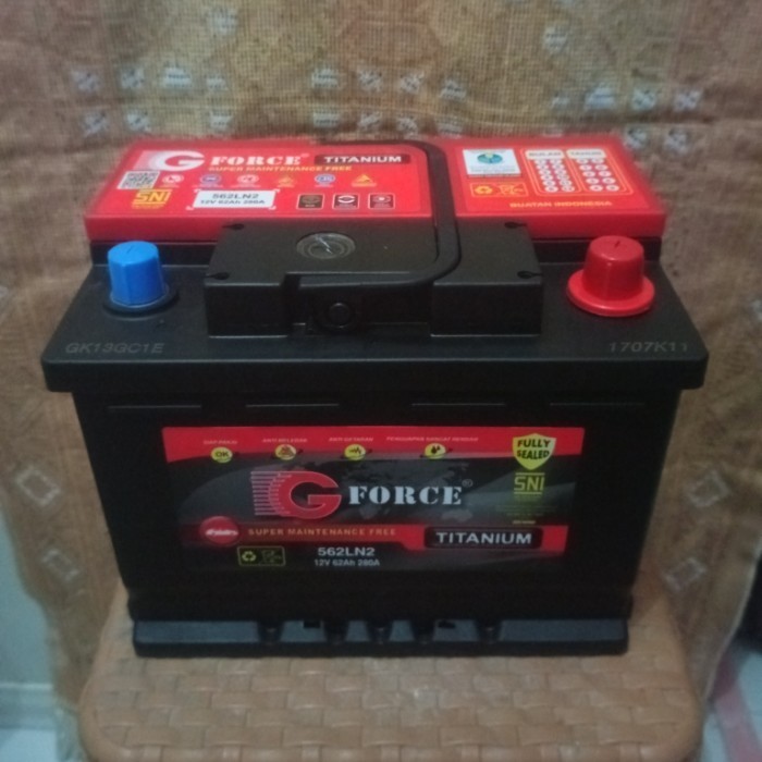 aki ln2 362ln2 355ln2 mf kering 12v 62ah srz innova reborn bensin gs