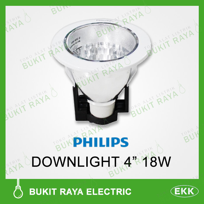 Philips Recessed Downlight 4" 1x18W 66664 4 Inch