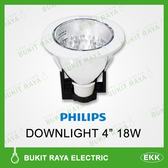 Philips Recessed Downlight 4" 1x18W 66664 4 Inch