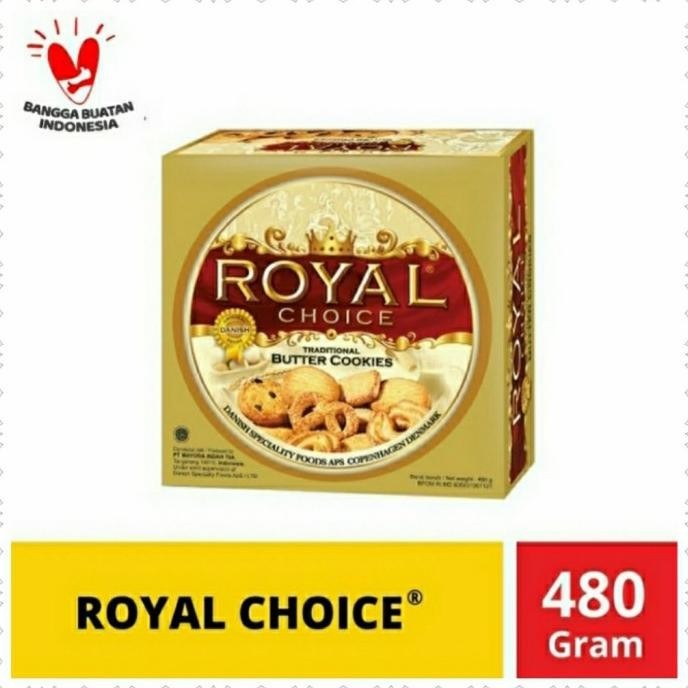 

Terbaik Royal Choice Butter Cookies 480Gr Original