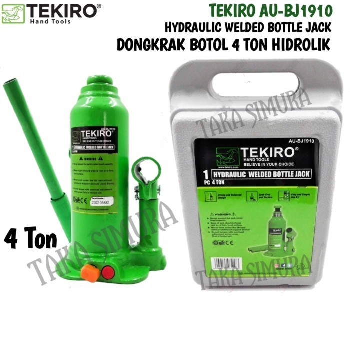 DONGKRAK MOBIL 4 TON TEKIRO ORIGINAL DONGKRAK BOTOL HIDROLIK 4TON JACK