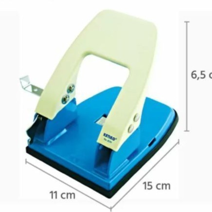 

Heavy Duty Punch / Pembolong Kertas Kenko No 85N Dengan Gukur