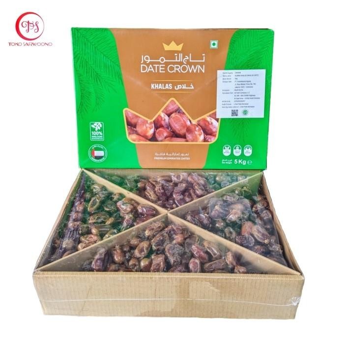 

KURMA KHALAS DATE CROWN 5 KG - DATECROWN DATES AL FOAH