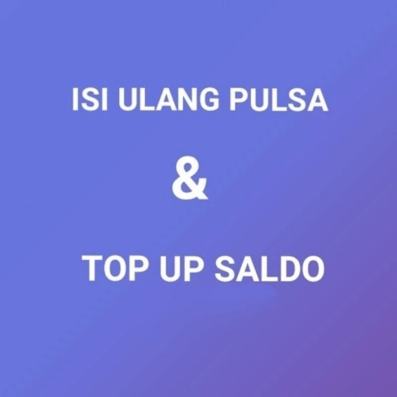 

Isi Pulsa Axis Isi Saldo Minimal Order 10K