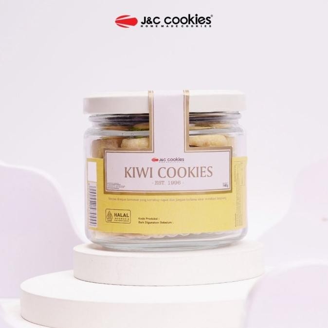 

Kue Kering Kiwi Cookies JNC J&C Cookies Jar Kaca