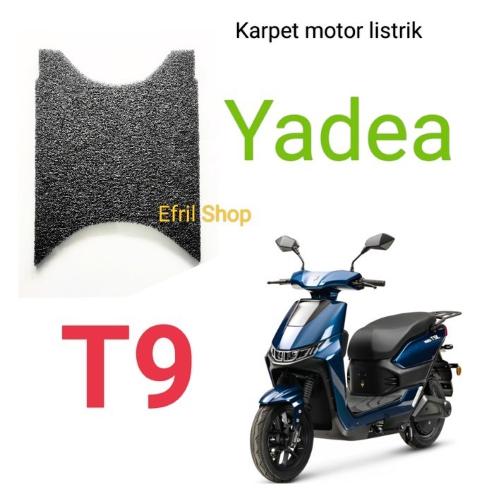 Karpet sepeda motor listrik Yadea T9
