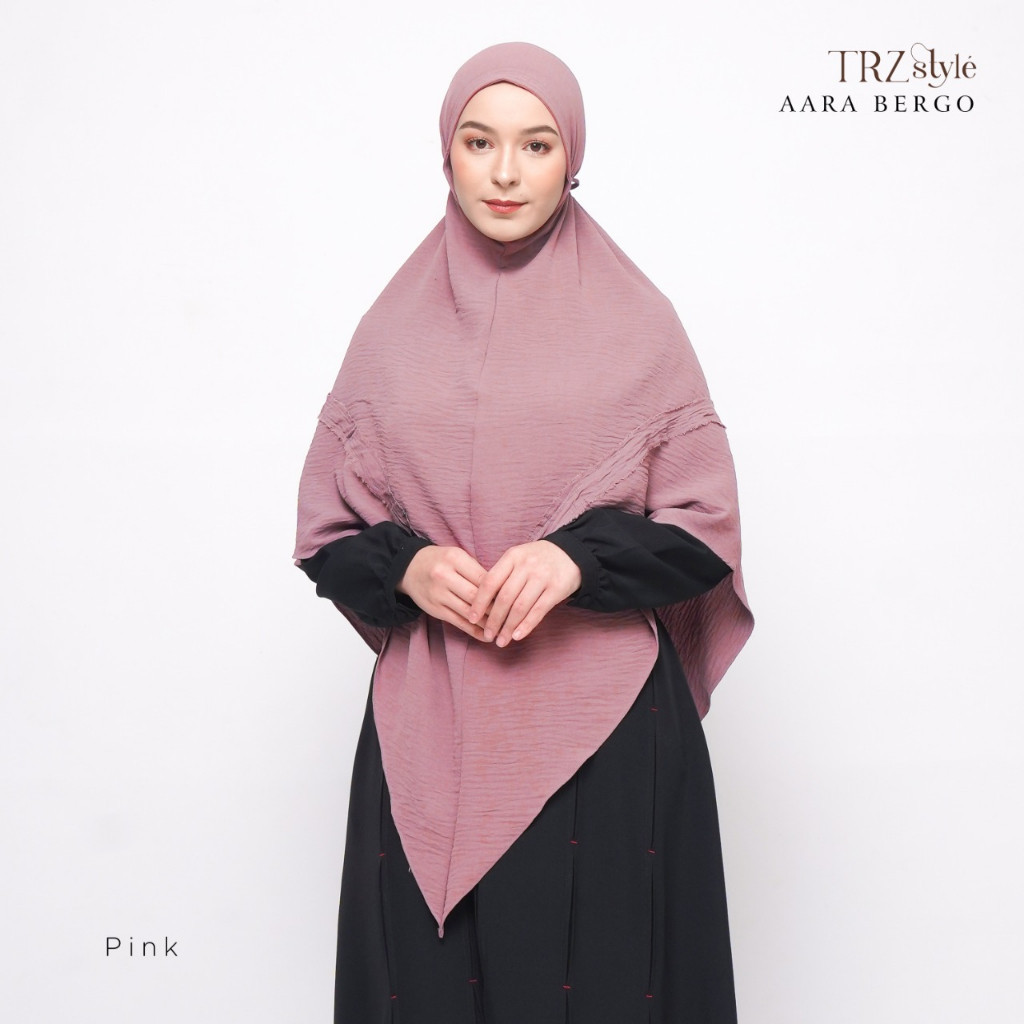 NEW PREMIUM DAILY HIJAB TA BY TRZ - Bergo Araa - Bergo Jumbo Syari