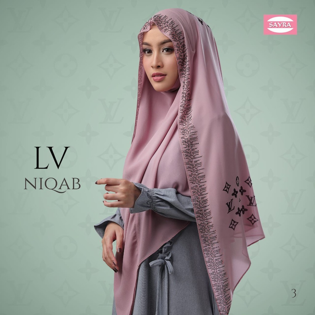 NEW PREMIUM DAILY HIJAB Jilbab Syari Khimar Niqab Branded Ori Sayra SAYRA1