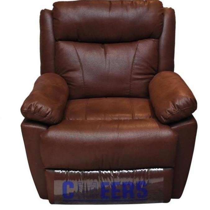 Cheers Milford Sofa Recliner 1 Dudukan - Cokelat Rajacenafritz