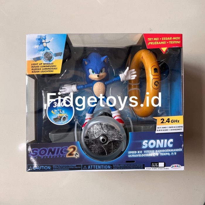 Sonic The Hedgehog Sonic 2 Movie - Sonic Speed RC Vehicle