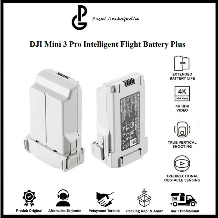 DJI Mini 3 Pro Intelligent Flight Battery Plus - DJI Mini 3 Pro Batrai