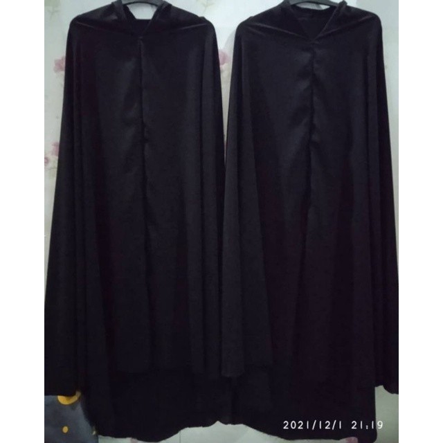 NEW PREMIUM DAILY HIJAB Kain Bonanza Jetblack ROLL 25yard plat hijau L150 n L170cm