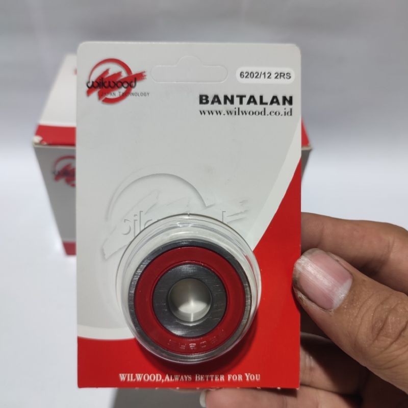 BEARING LAHER 6202/12 2RS WILLWOOD ORIGINAL - LAHER BEARING 6202/12 2RS WILLWOOD ORIGINAL