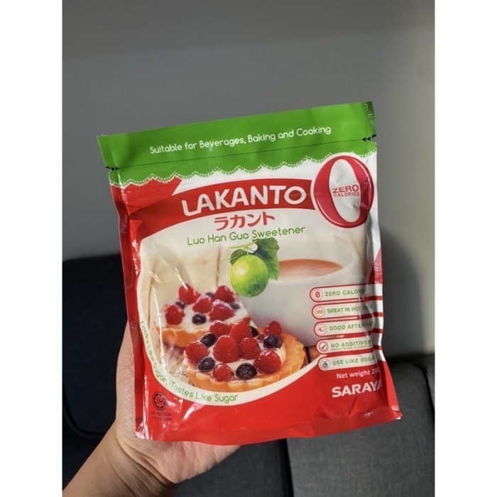 

Ready Lakanto Sweetener 200gr gula keto