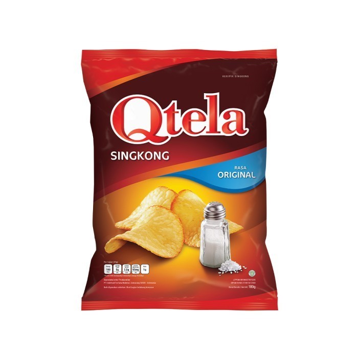 

PRODUK TERBATAS Qtela Singkong Original 180 Gr - 3 Pcs