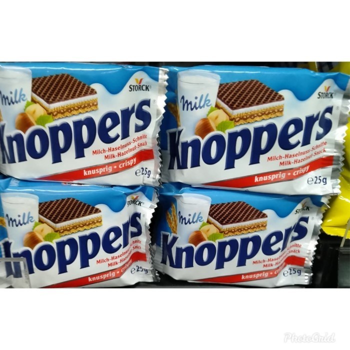 

TERBARU Knopers Knoper Milk Hazel Wafer 3x25gram
