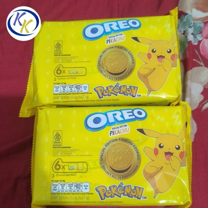 

EKSLUSIF OREO POKEMON Biskuit Choco Banana Multipack Limited Edition