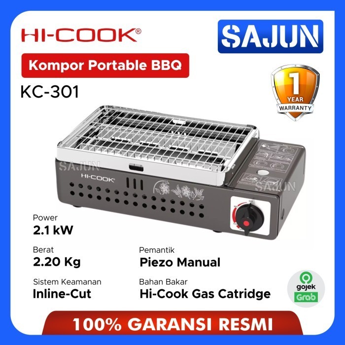 Hi-Cook KC-301 Kompor Barbeque Portable
