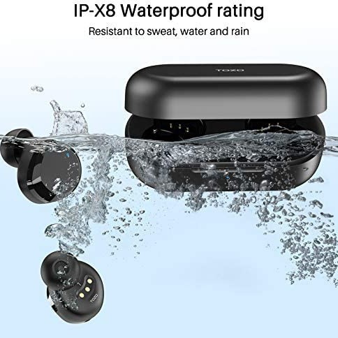 Tozo T12 Pro Wireless Earbuds 4 Mic Premium Bass With Qc3040 Ipx8