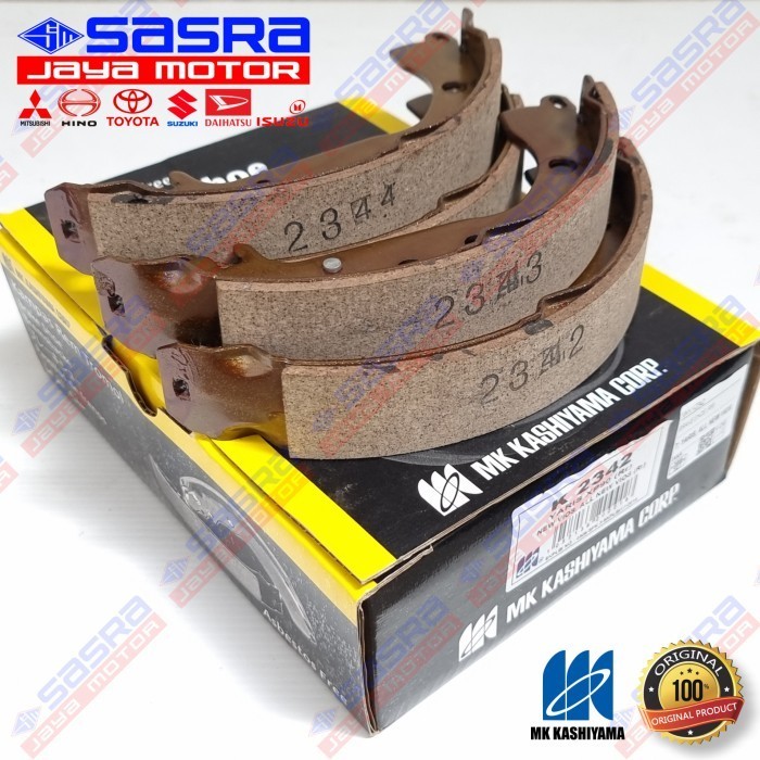 Brake Shoe/Sepatu Rem - Yaris 2006-2013New Vios - Mk Kashiyama K2342