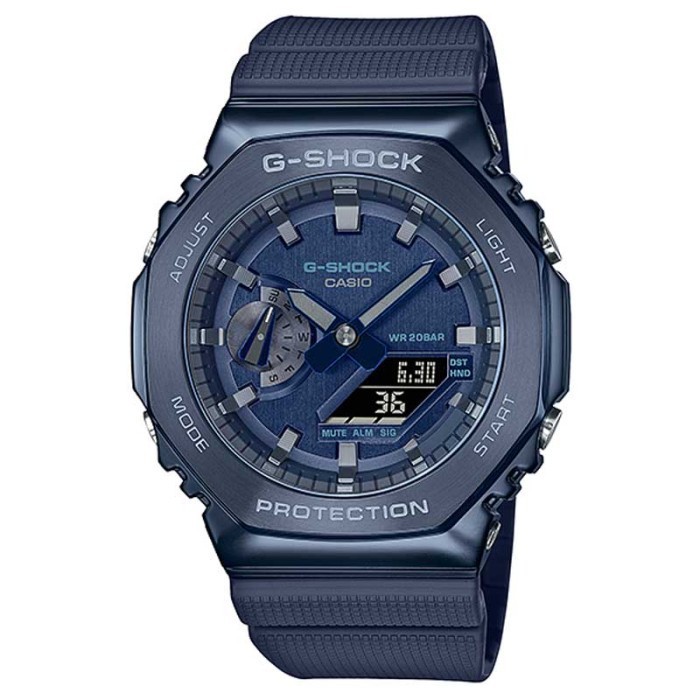 Casio Original G-Shock Gm-2100N-2A Gm 2100N 2A 2100 N Gm2100 Pria La