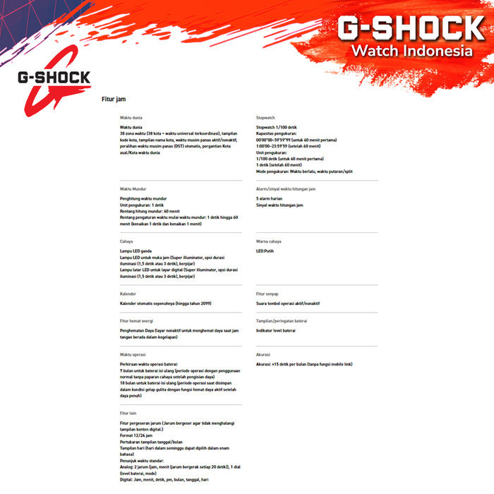 G-Shock Gshock Ga-B2100-1A1Dr Ga-B2100-1A Ga-B2100 Gab2100 Ga B2100