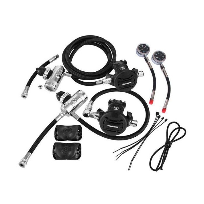 Ready APEKS DST XTX 50 Sidemount Regulator Kit Set