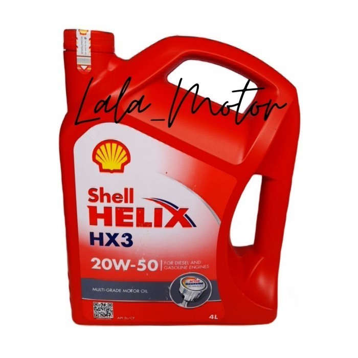 Oli Mobil Shell Helix HX3 4L/Oli mobil diesel