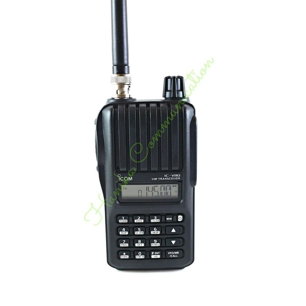 Icom Ic-V80 Ht Vhf Made In Japan Lithium Garansi 1Thn Icv80 V80
