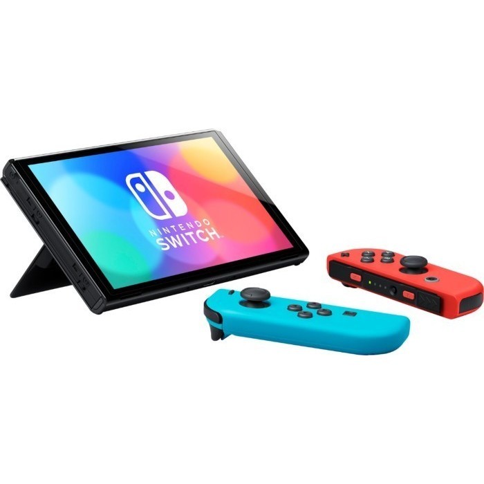 Console Nintendo Switch Oled / Mesin Nintendo Switch Oled Neon