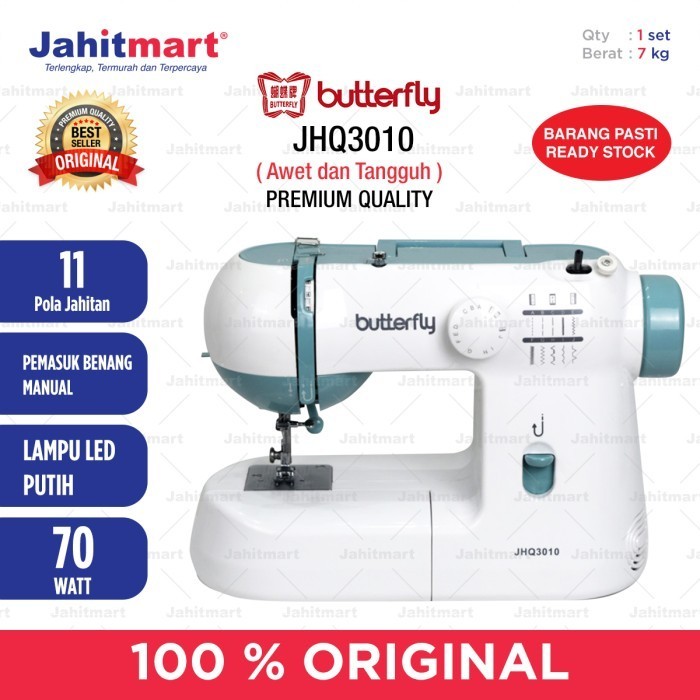 Tersedia Mesin Jahit Butterfly Jhq3010 Mesin Jahit