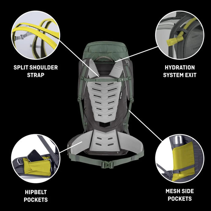 Tas Carrier Salewa Trek Mate 65+5