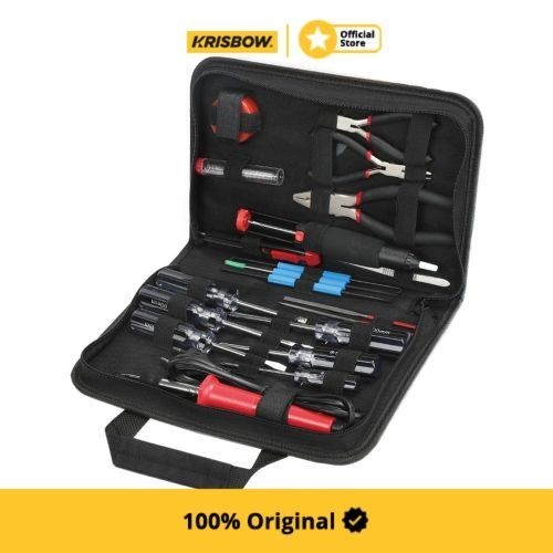 Krisbow Toolkit Perkakas Elektronik Set 20 Pcs