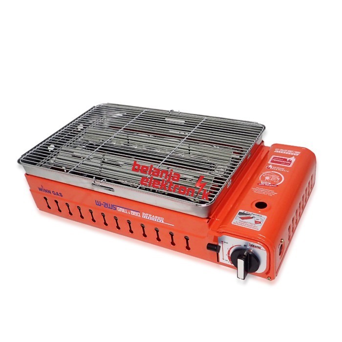 Kompor Panggangan Bbq Sate Portable 2 Fungsi Winn Gas W-2Ws Grill