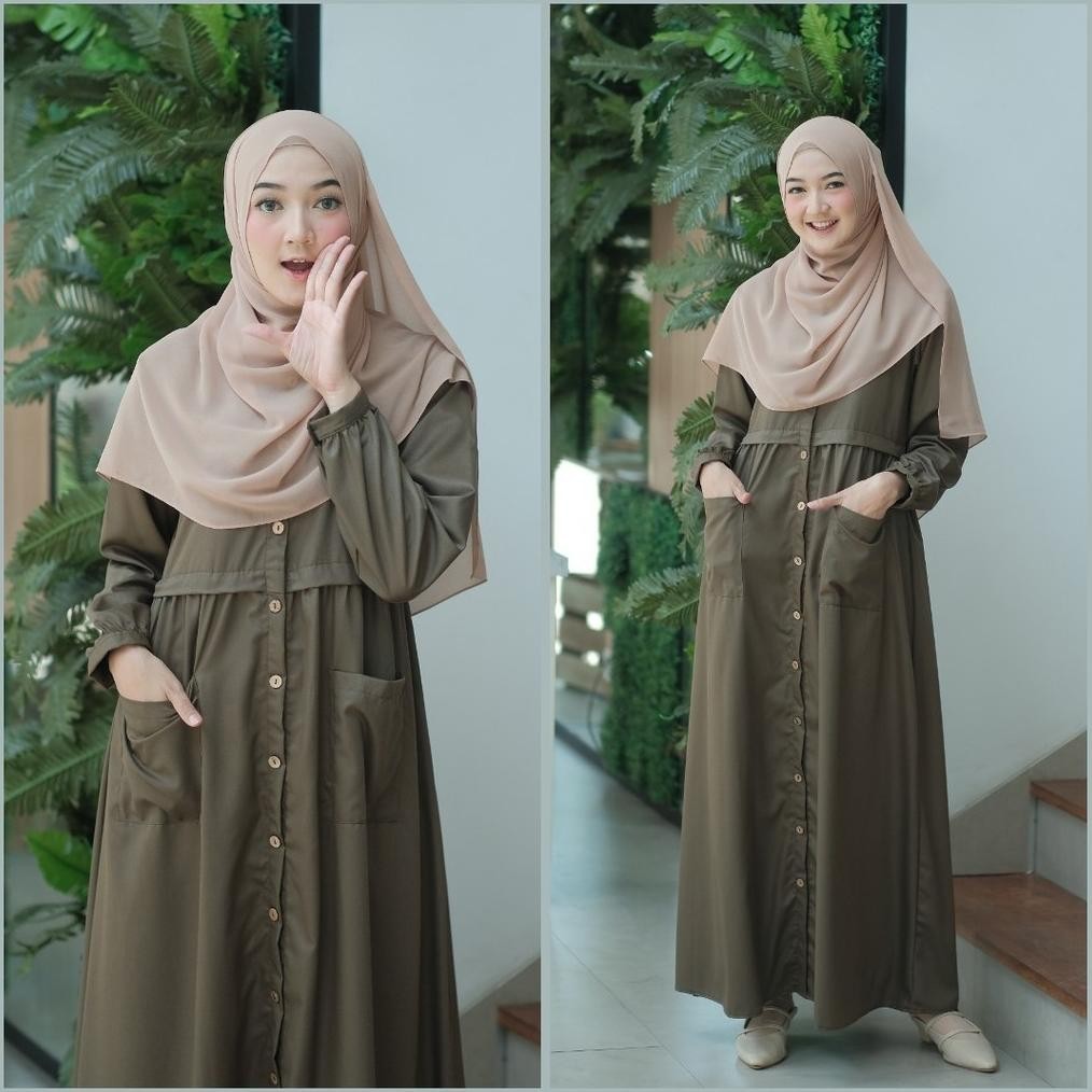 Cuci Gudang Daniya Dress  Gamis Toyobo  Daily Dress Muslim  Gamis Toyobo Murah  Gamis Busui Cod